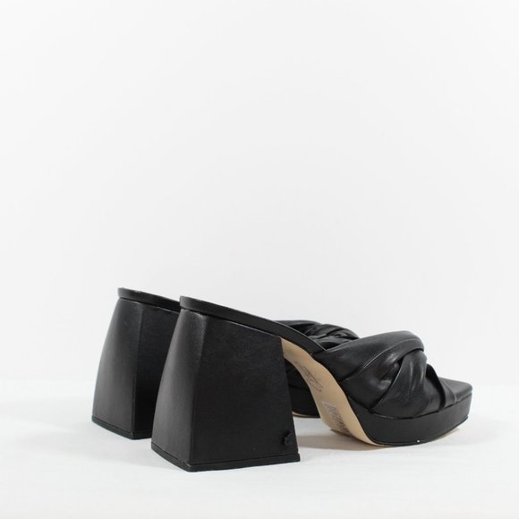 Sam Edelman Circus NY Marianna Block Heeled Sandal - Black 8M - Picture 2 of 5